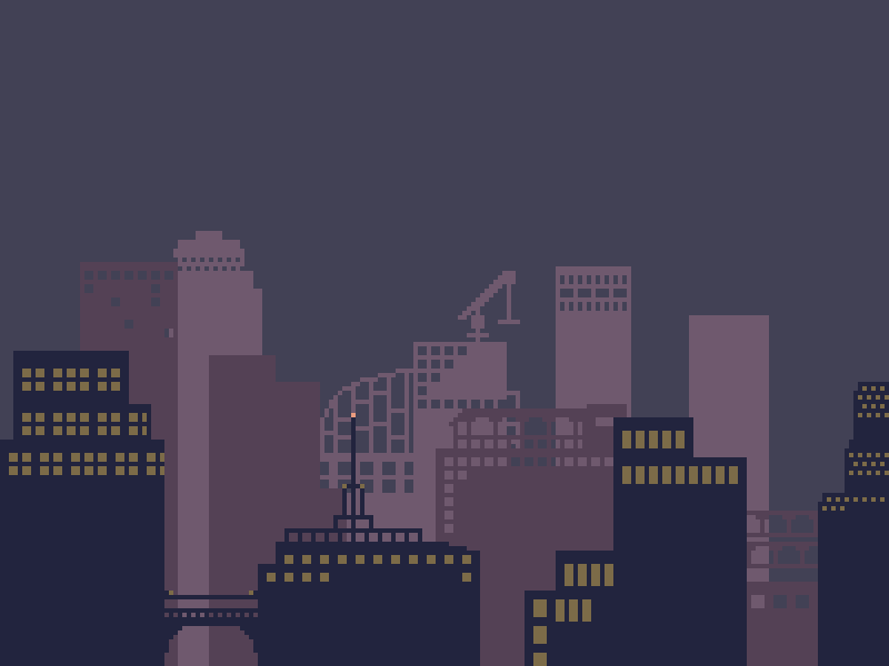 Pixel art gif. Пиксельный город. Пиксельный город панельки. Фиолетовый город в пикселях. 8 Битный фон.