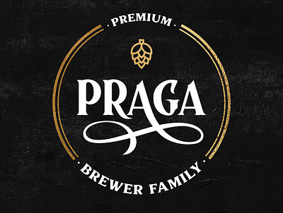 PRAGA Brewer Family art direction branding creativity design graphic design logo