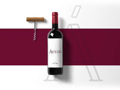 Ávido - Wine Label
