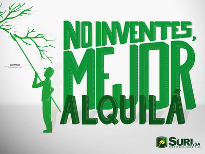 No inventes, mejor alquilá / Do not invent, better rent