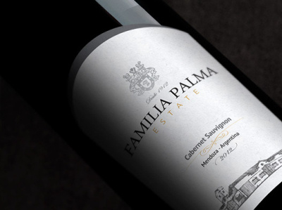 Brand and Label Design - Familia Palma Estate