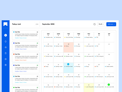 Dashboard design: Task manager app branding clean dashboard design figma graphic design minimal task ui