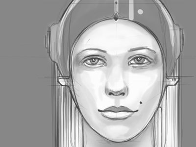 Face Sketch illustration