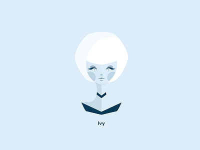 Blue woman - Ivy