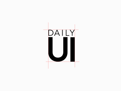 Daily UI // Day 052 // Logo branding dailyui design icon logo ux vector web