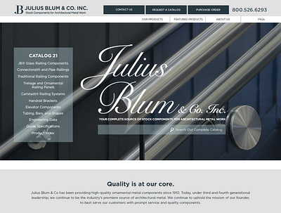 Julius Blum Web Design web web design website