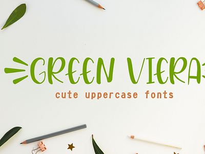 Green Viera animation branding brush graphic design illustration lettering logo typography vector web
