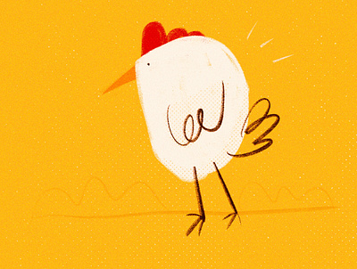 Gallina sketch cartoon chicken design illustration sketch