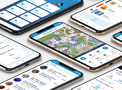 My Disney Experience Redesign app app redesign branding design my disney experience mydisneyecperience redesign redesign concept ui user experience userinterface ux uxui