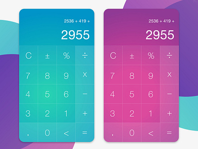 Daily UI #4: Calculator