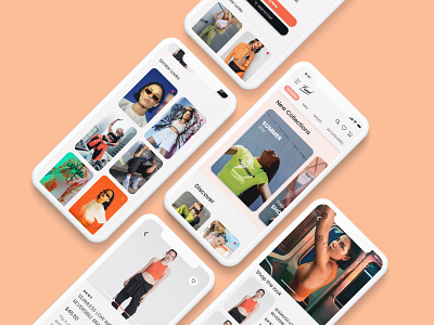E-Commerce Clothing App - Friend Clothing app branding branding design clothing clothing app clothing brand design dkny e commerce ecommerce editorial fashion graphicdesign halsey mobile streetwear ui urban ux