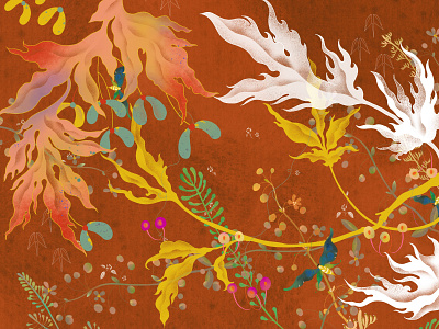 Flower Fragrance floral flower illustration illustration art illustrator plant website xiweiwei