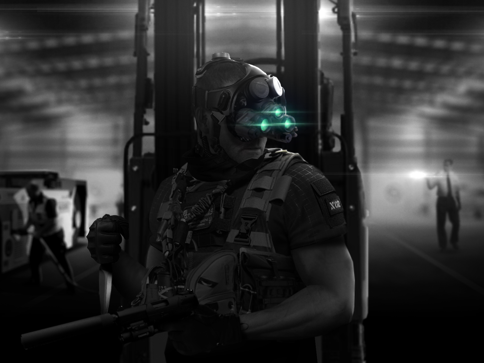 Splinter Cell by Dima Orlov on Dribbble