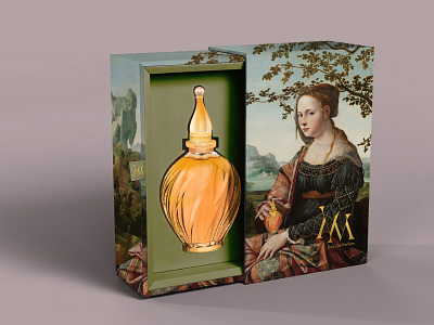 RIJKSSTUDIO 2020 by Bojana Knezevic bojana knezevic design packaging painting perfume renesance rijks rijksmuseum rijkstudioaward