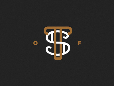 Sons Of Thunder Concept Monogram black brand branding cafe racer gold identity logo monogram motorcycle rebrand stamp texture