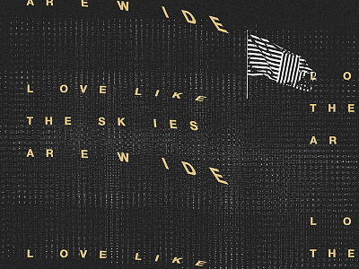 EMPIRES 3 x 3 LOVE LIKE THE SKIES ARE WIDE album album cover art hillsong hillsong united poster stamp type united worship