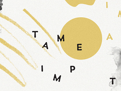 Tame Impala abstract art black gold tame impala texture water color