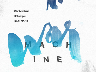 WAR MACHINE /_ TRACK No. 11 badge brand branding goodtype handmade lettering logo monogram outdoors stamp texture vintage