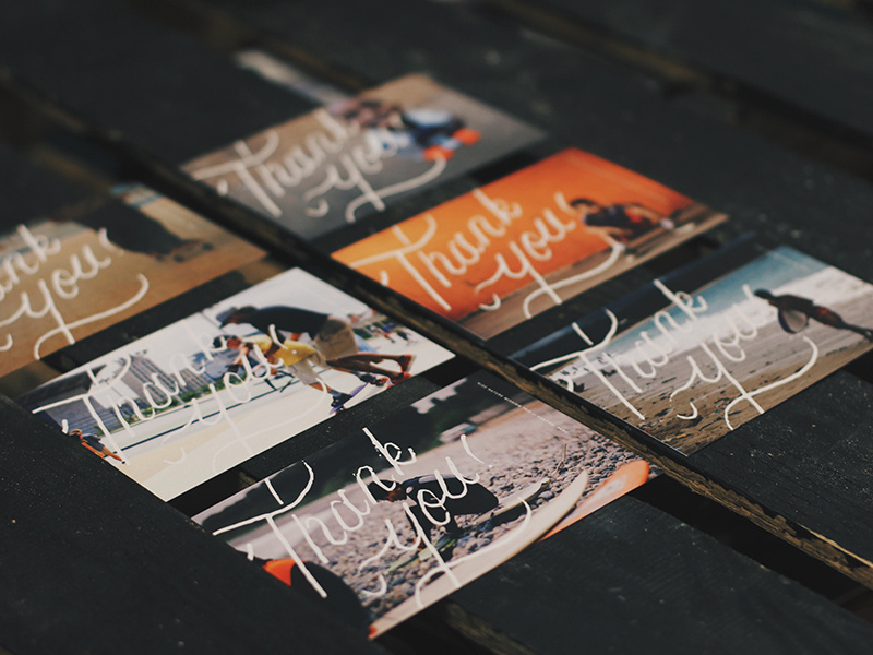 Post Card Design stamp graphic design debut typography goodtype script beautiful vintage handlettering lettering