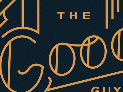 The Good Guys NYC Close - Up beautiful debut goodtype graphic design handlettering lettering script stamp typography vintage