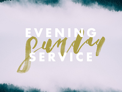 Evening Service Graphic