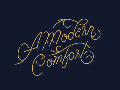 A Modern Comfort / Ace Hotel Palm Springs Collaboration beautiful debut goodtype graphic design handlettering lettering script stamp typography vintage