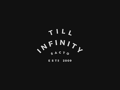 till infinity_badge beautiful debut goodtype graphic design handlettering lettering script stamp typography vintage