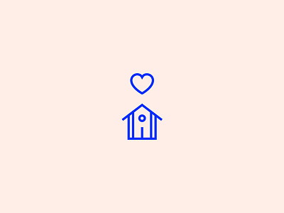 heart&home art badge design find art graphic design heart home icon love new york design