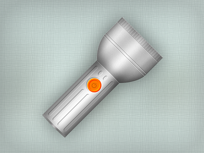 Flashlight flashlight illustration metal texture