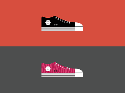 Shoes all star converse illustration illustrator shoe