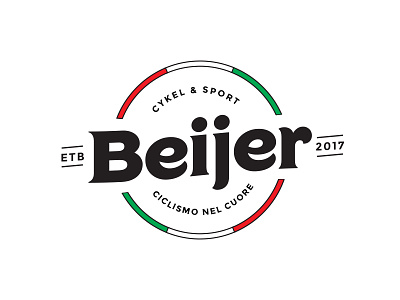 Beijer cycling italy logo sport