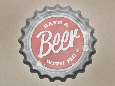 Beer App app beer beer cap cap illustration
