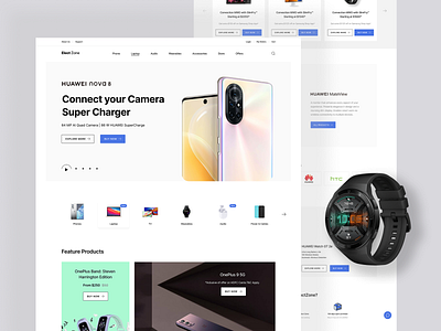Elect Zone - Electronic Store ecommerceuikit electronicstore figma theme uikit