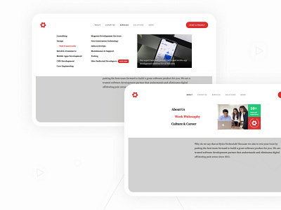 Bytes Technolab Website branding bytestechnolab figma menu style ui websitedesign