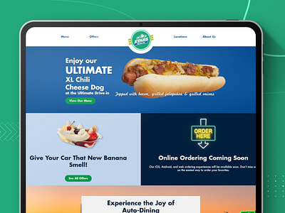 STARS Drive-In Website Design