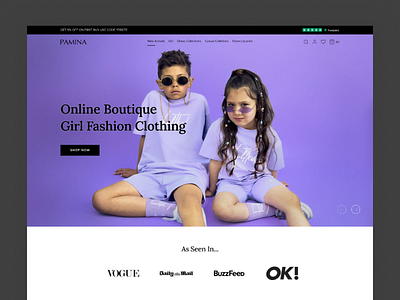 Kids eCommerce Store bytestechnolab ecommerce ecommercestore figma kids kidstore