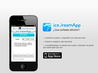 IceDreamApp - The first and only dream social network app
