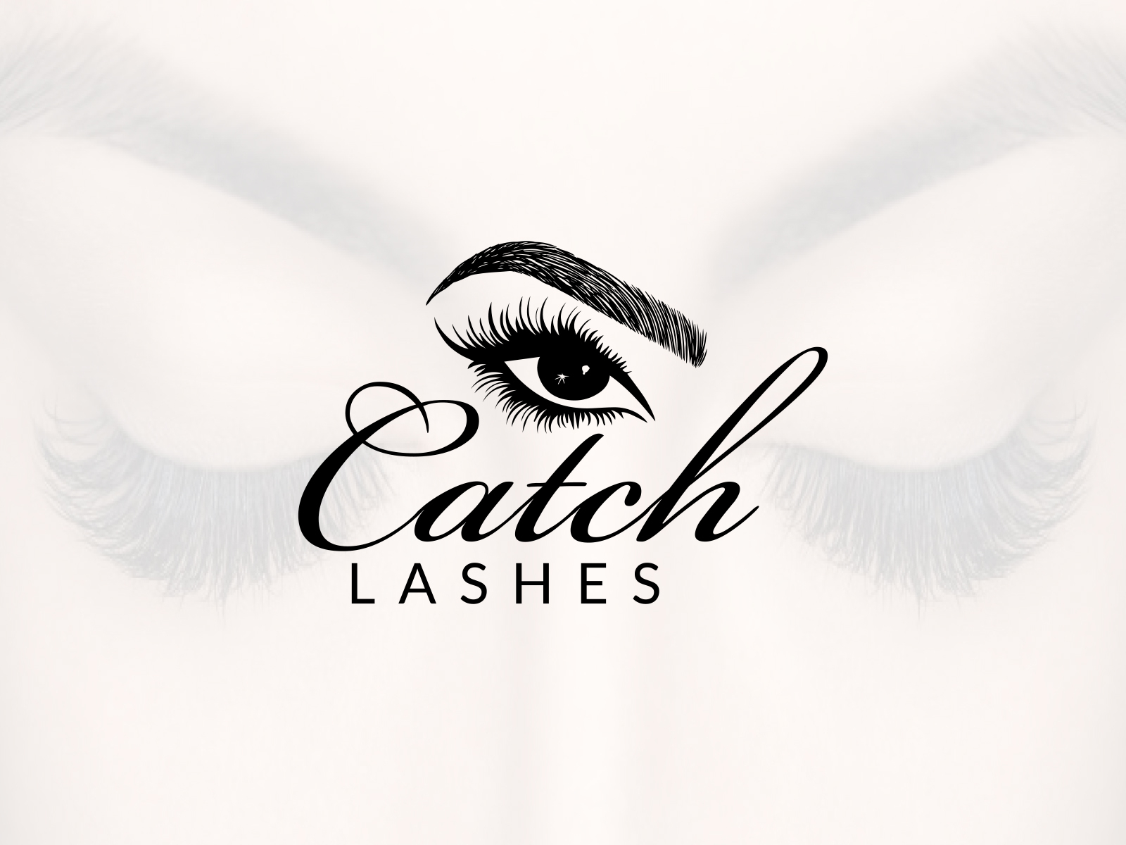 lashes logo design