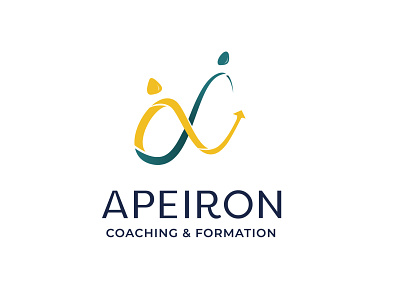 Apeiron branding logo