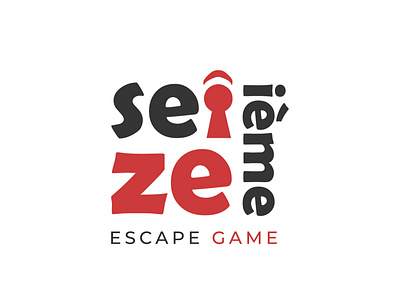 Escape Game branding logo minimalism