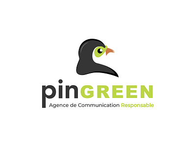 Pingreen branding logo minimalism