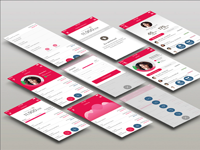 Banking art direction mobile app mobile design mobile ui ui ux