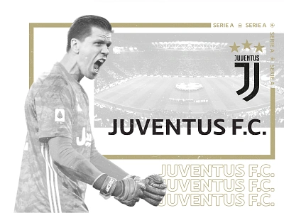 Wojciech Szczesny Juventus Serie A Screen champions league fifa football football club footballer game goalkeeper italy juventus photoshop player pro evolution soccer serie a web webdesign