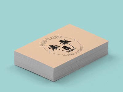 Bagno Claudio - Business Card branding graphic logo