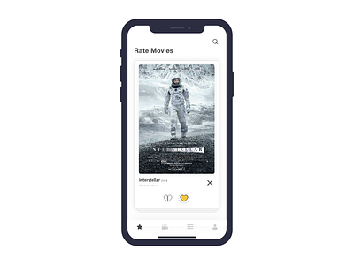 Movie Exploration App Concept debut iphone minimal app movie