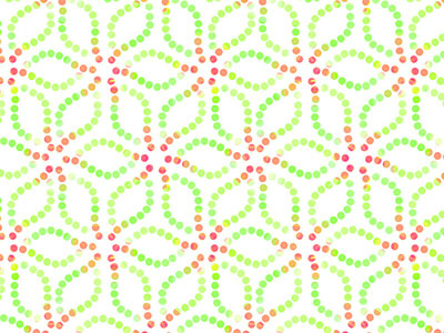 Tessera flower pattern