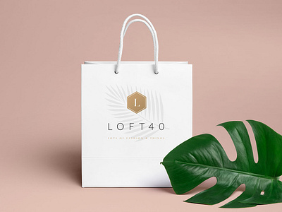 Logo design Loft40 fashion graphicdesign logo logo design logodesign packaging store