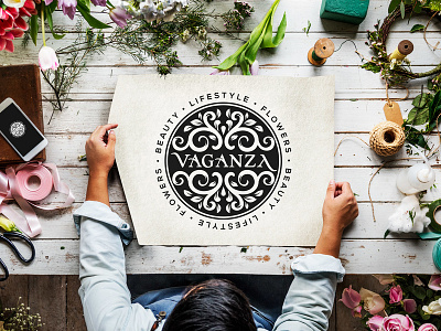 Logo Vaganza branding businesscard graphicdesign logo logo design logodesign typography weblounge