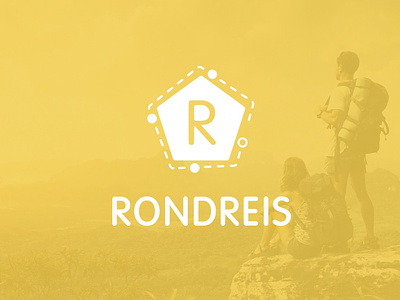 Rondreis branding businesscard graphicdesign logo logo design logodesign travel travel logo webdesign weblounge website website design