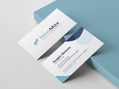 Business card and logo design for NowMax branding businesscard graphicdesign logo logo design logodesign webdesign weblounge website website design